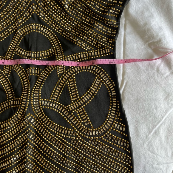 NWOT 🎂Birthday Sexy dress in Gold - Picture 2 of 10